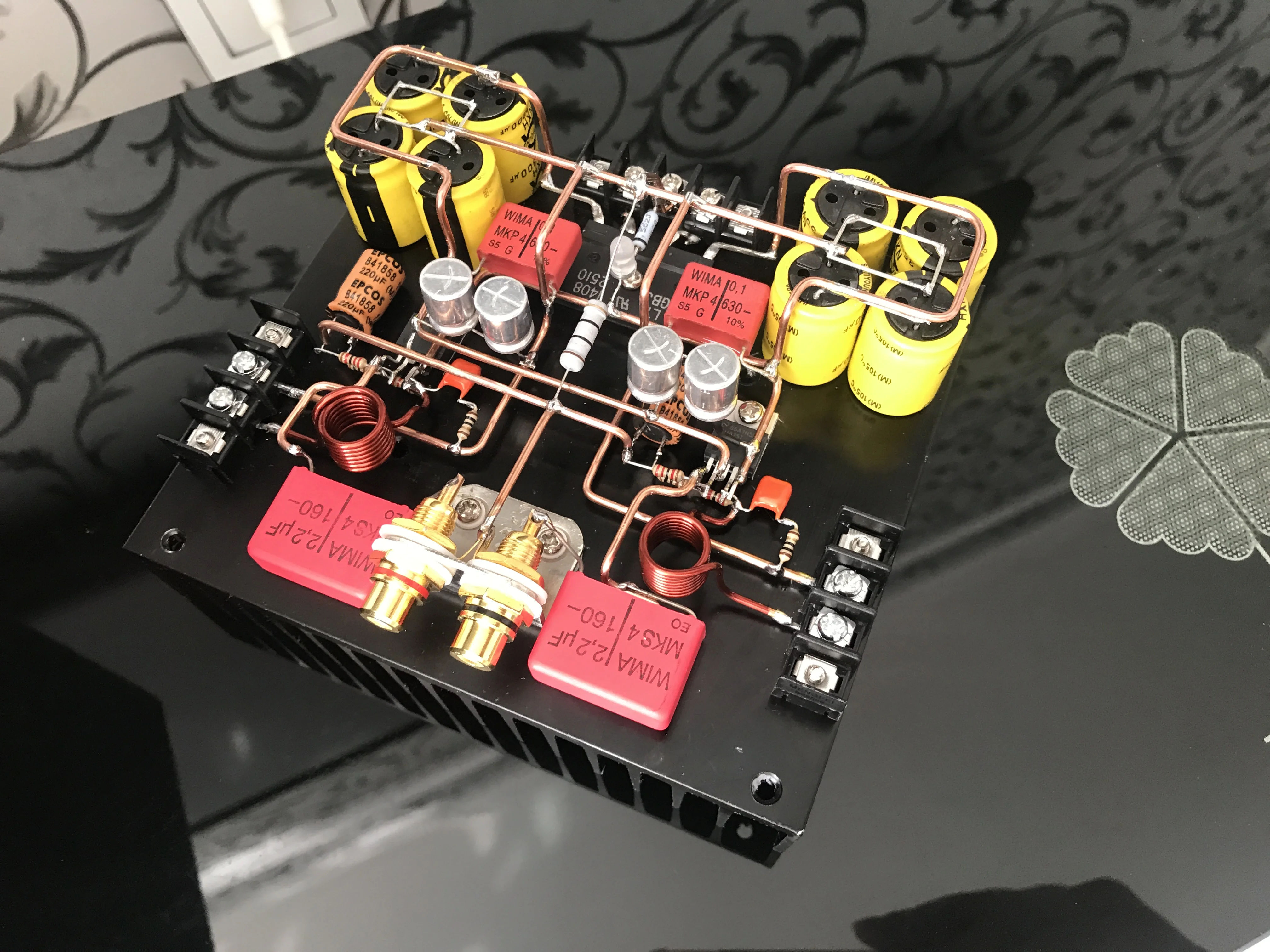 Nova placa do amplificador de potência do andaime da elevação lm1875, amplificador de potência 30w + 30w do hifi2.0 tensão de entrada: transformador duplo 9-18v da c.a.