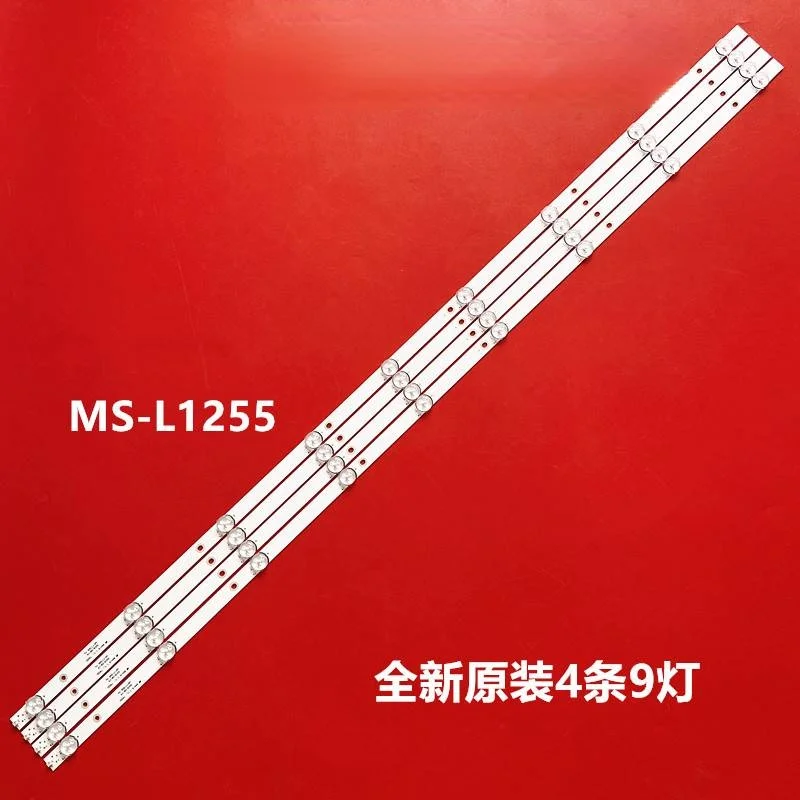 LED Backlight strip 9 lamp for BBK 50LEX-7027/FT2C 50LEM-1027/FTS2C 50LEM-1027/FTS2C 1070 MS-L1255 V7 HL-00500A30-0901S-04 tv led strip