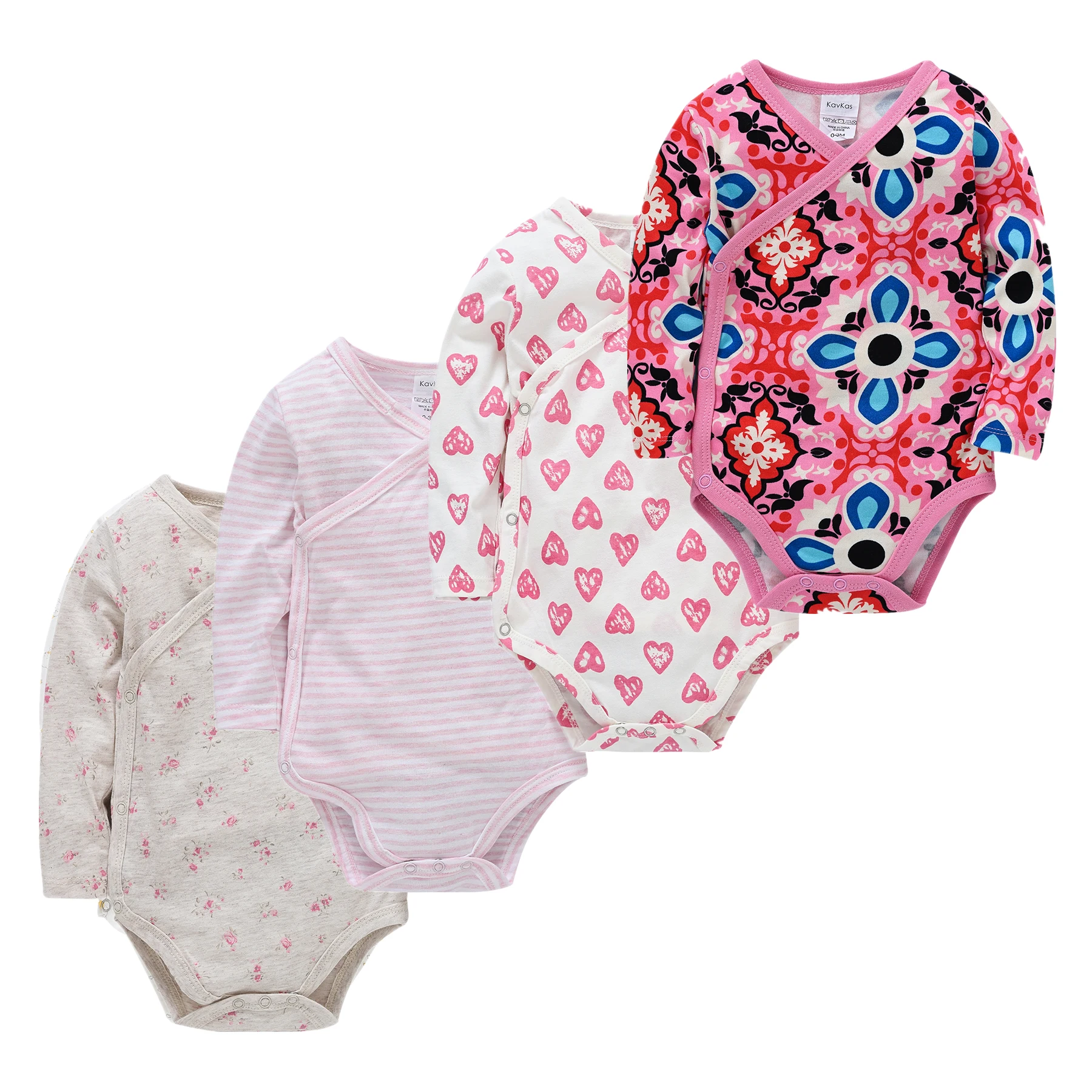 Pijamas De Bebe Cotton 0-12M Baby Sleepwear Kids Boy Girls Pajamas Warm Boys Girls Children Clothes Roupas Bebe Fille 2 3 4PCS