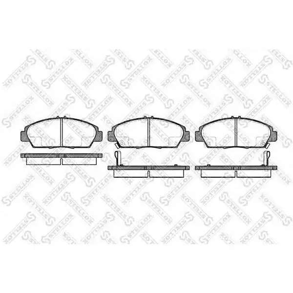 Колодки дисковые п. Honda Accord/Prelude 2.0&16V 92, Rover 600