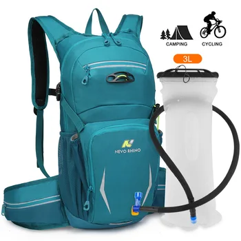 

product] outdoor mountaineering and hiking backpack for men and women waterproof bicycle backpack with 3L water bag
