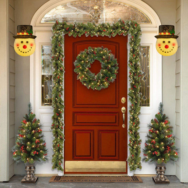 Christmas Porch Light Covers