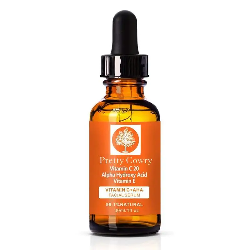 Pretty Cowry Brand Skin Care Vitamin C Natural Face Essence Serum Hyaluronic Acid Anti Wrinkle Remove Acne Cream 30ml Pretty Cowry Brand Skin Care Vitamin C Natural Face Essence Serum Hyaluronic Acid Anti Wrinkle Remove Acne Cream 30ml