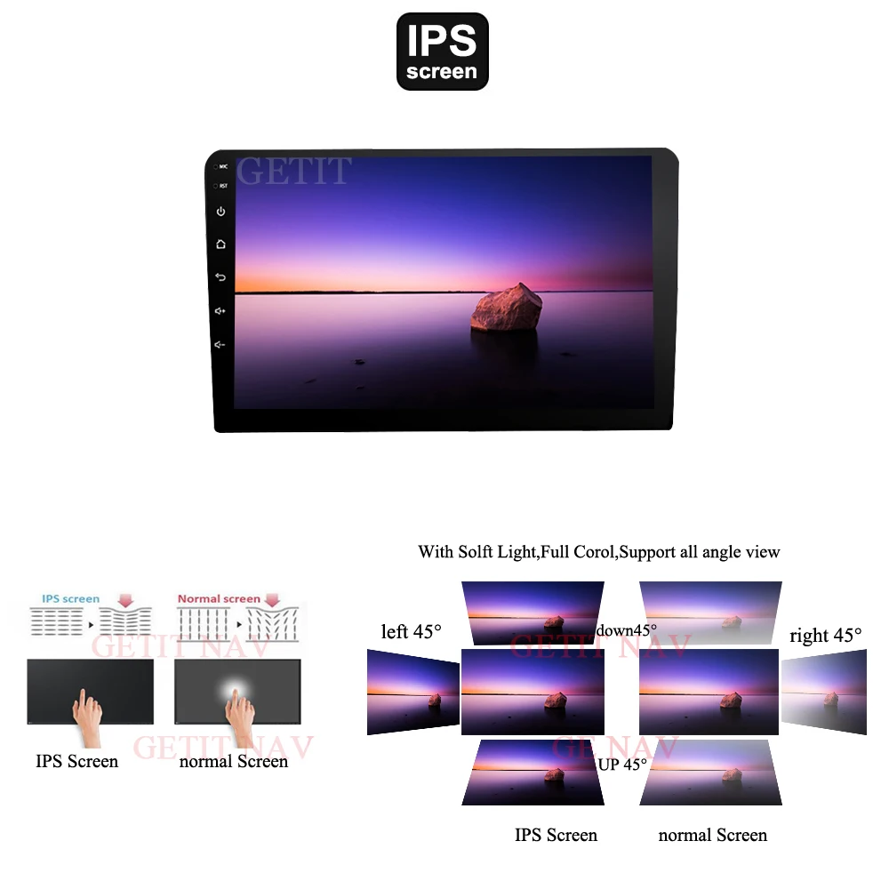 Discount IPS Screen Android 9 Car Radio Multimedia for Honda Accord 7 2003-2007 car dvd audio stereo player gps Navigation wifi RDS 2din 4