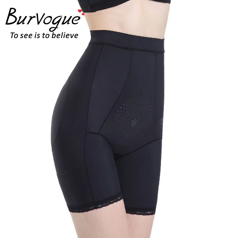 Burvogue животик контроль Трусики с завышенной талией тренажер Shaper для бедер и ягодиц Lifter Body Shaper для похудения Пояс для моделирования фигуры под одежду трусики