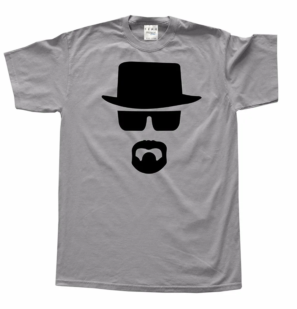 Новинка 2019 100% хлопок высокое качество Мужская футболка с коротким рукавом Bad