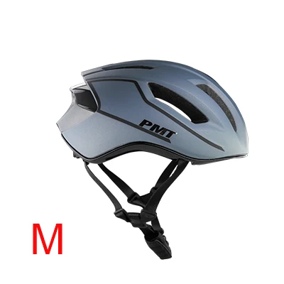 Blue Grey M PMT велосипед высокого качества шлем шоссейный горный велосипедный шлем MTB для мужчин и женщин Сверхлегкий интегрированный литой безопасный велосипедный шлем Кепка - Цвет: Blue Grey M