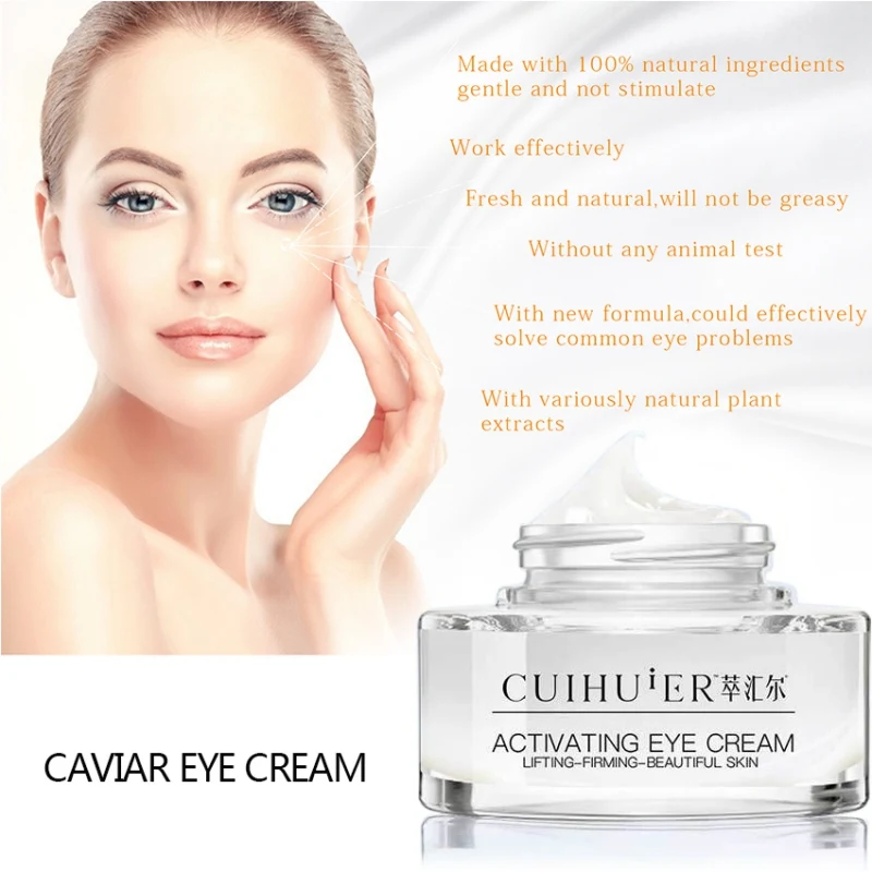 Korean Dark Circles Eye Cream Plant Extract Treatment Eye Bag