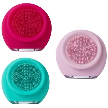 

Facial Cleansing Brush, Waterproof Vibrating Face Brush for Deep Cleansing, Gentle Exfoliating and Massaging