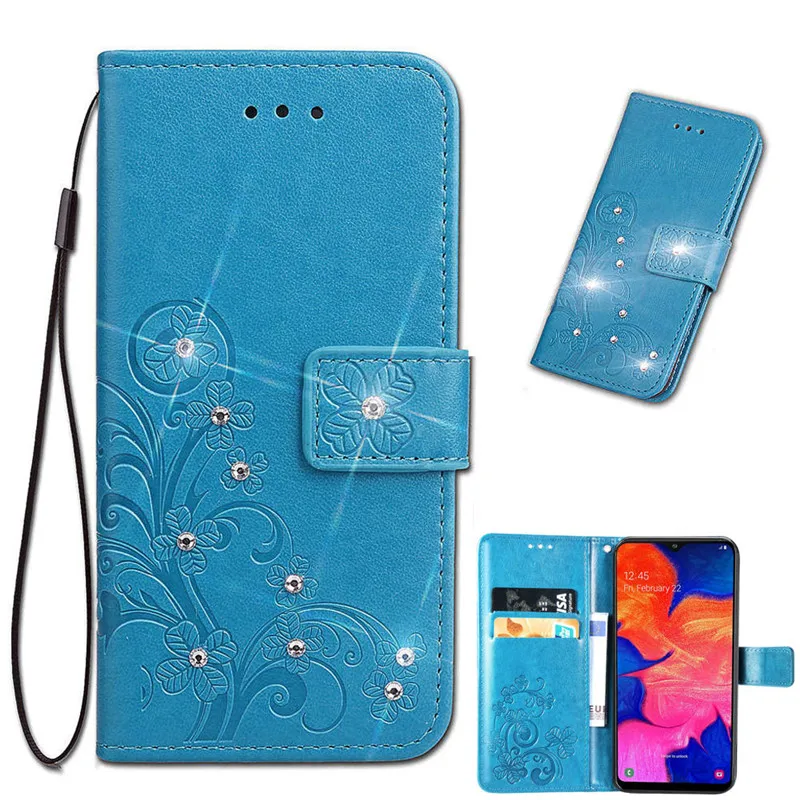 Кожаный чехол для samsung Galaxy A10 A10s A20e A20s A30s A40 A50 A70 A80 J2 Core J3 J5 J7 J1 J6 J4 Plus флип-чехол