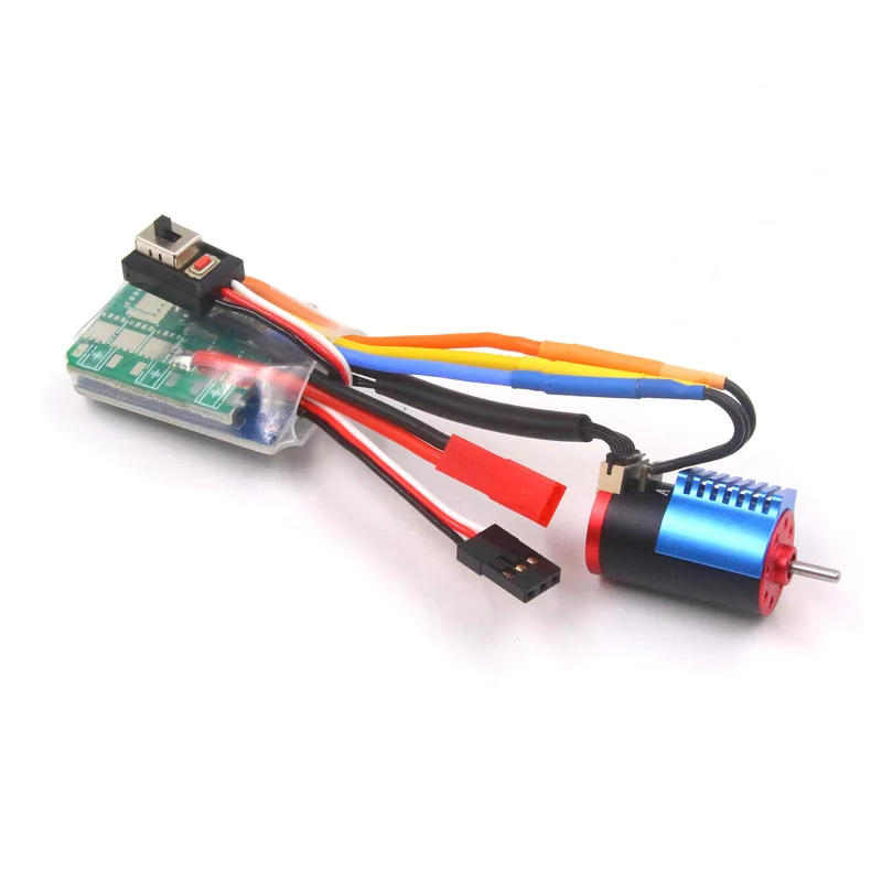 Бесщеточная модернизация Leopard LBA1625 4300KV сенсорный бесщеточный inrunner мотор с 45A сенсорный ESC комбо для RC 1/24 1/28 автомобиль