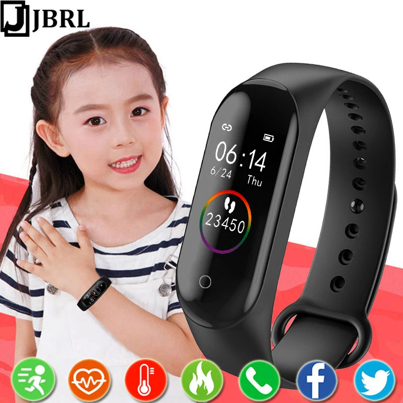  Smart Watch Kids Watches Children For Girls Boys Sport Bracelet Child Wristband Smart Band Fitness  - 32955372689