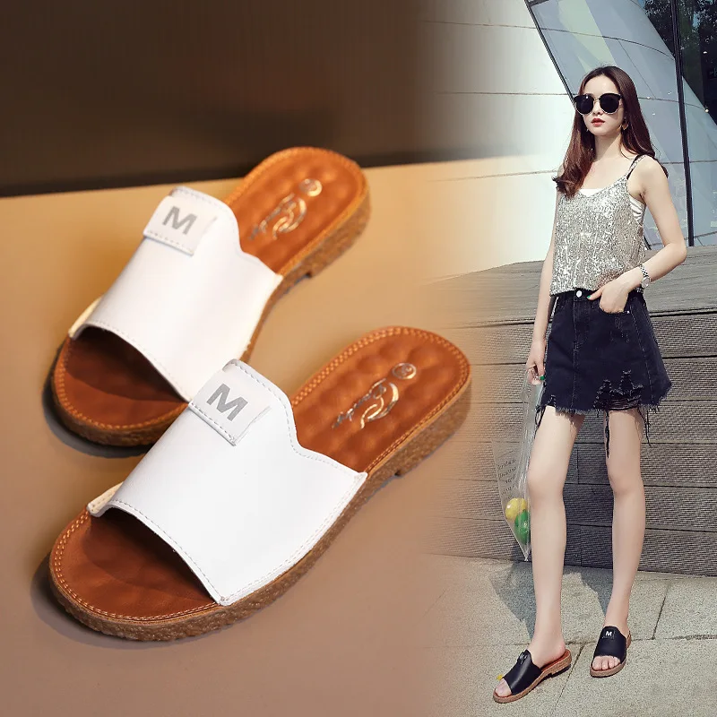 

Sandals Female Summer 2019 New Style Korean-style Trend Sandals Outer Wear Fashion Beach Slippers Women's Slippers