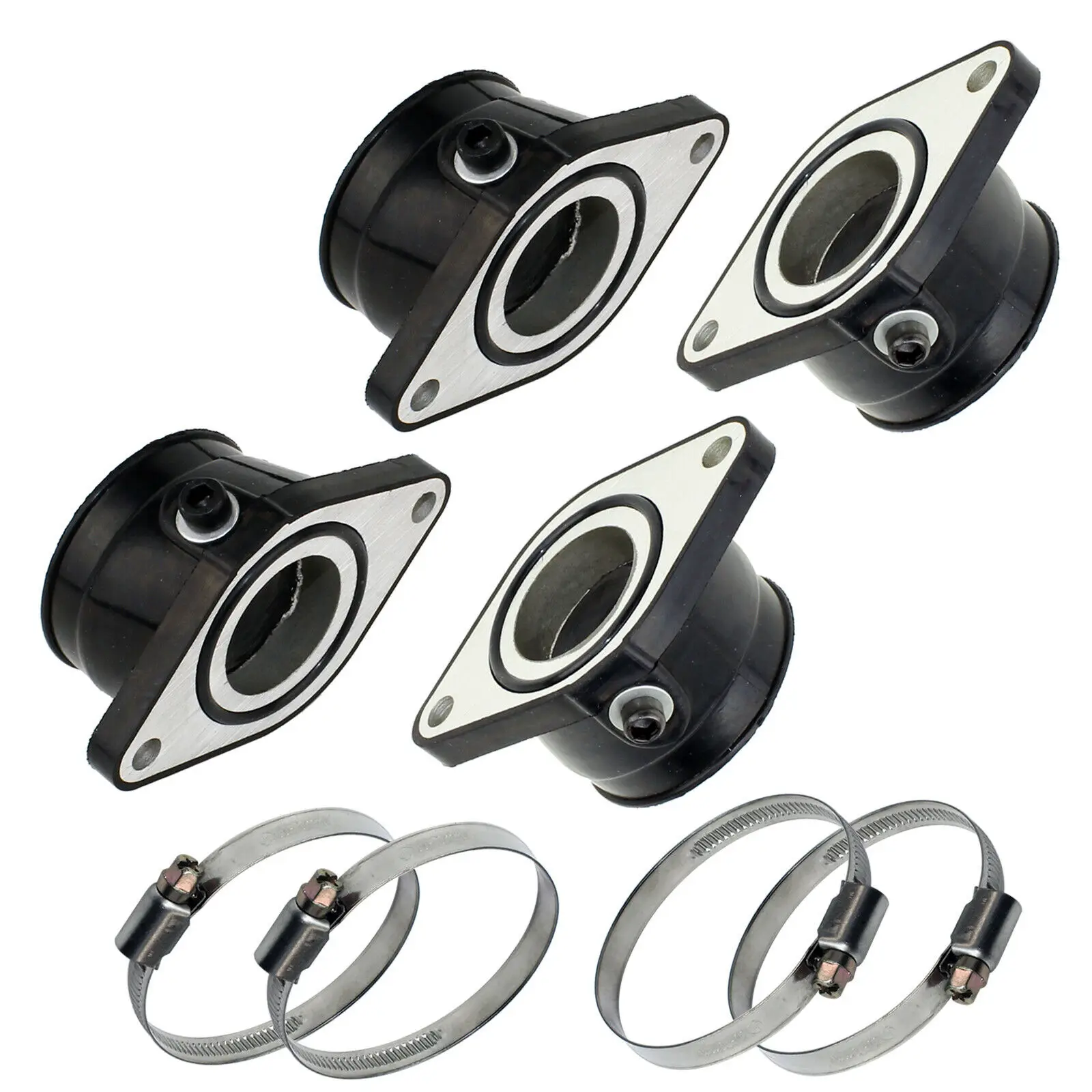 4* мотоцикл Карбюратор Carb Intakes коллектор сапоги для Suzuki GS650E GS650G