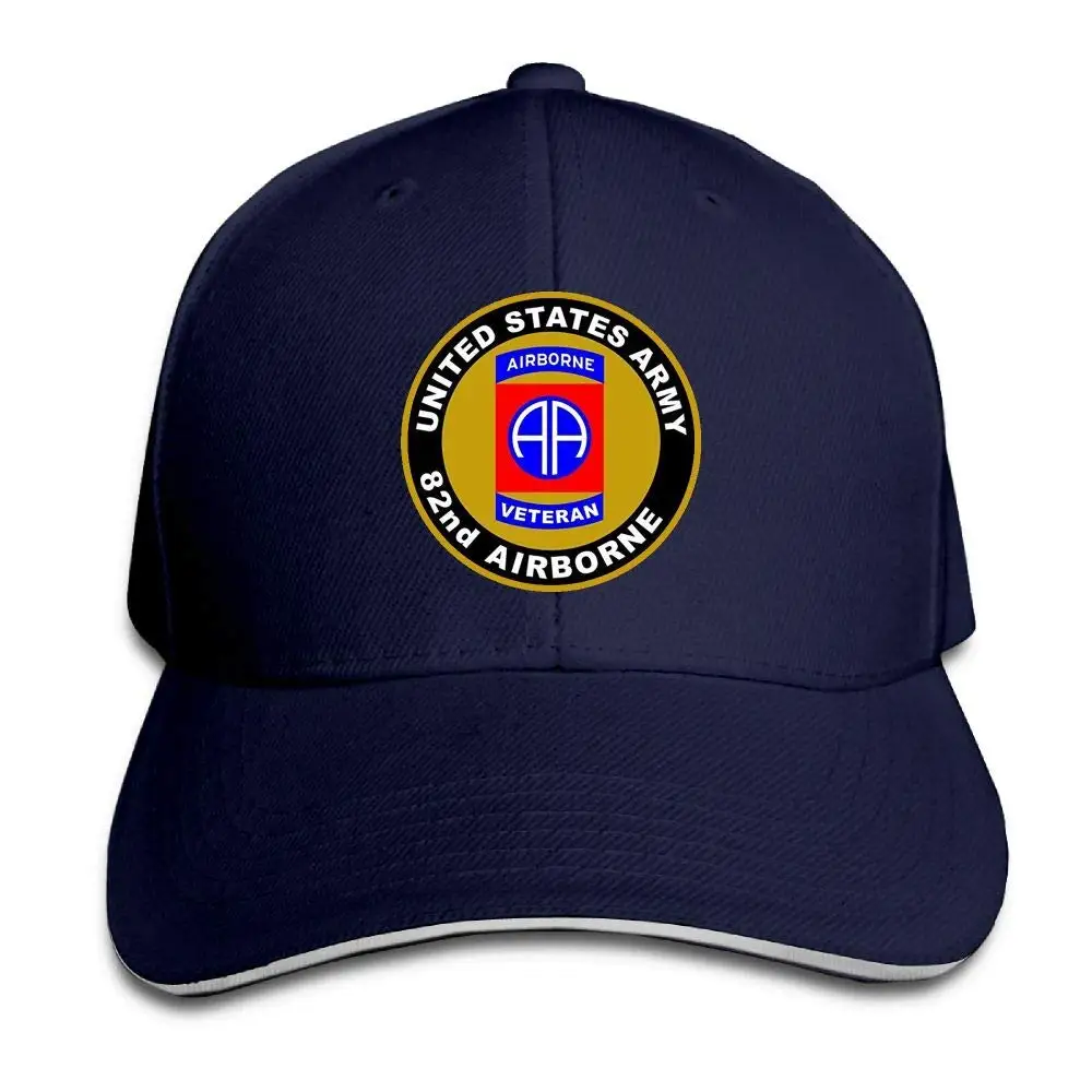 Ветеран армии США 82nd Airborne унисекс бейсбольная Кепка папа шляпа Регулируемый Дальнобойщик Шляпа наружная шляпа