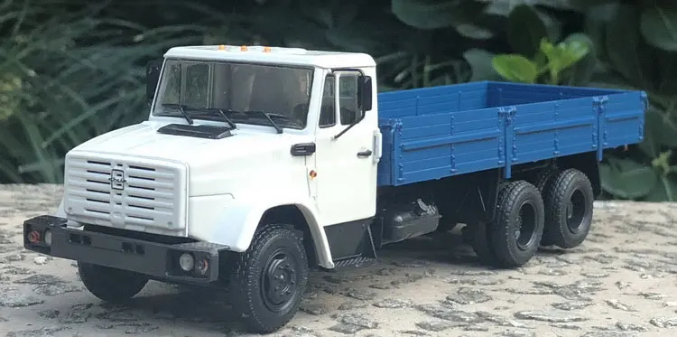 Моделирование 1:43 Масштаб сплав литья под давлением Советской России ЗИЛ камазгаз грузовик модель автомобилей миниатюрная коллекция моделирования украшения