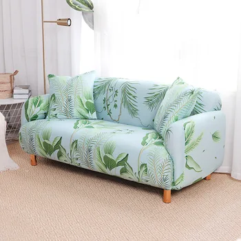 

Postoral Style Sofa Covers for Living Room Floral Printed Couch Cover Polyester Single Loveseat Couch Cover Arm Chair Cover