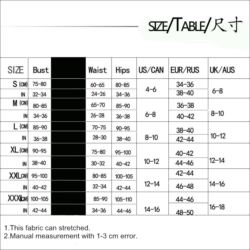 7147 size chart 