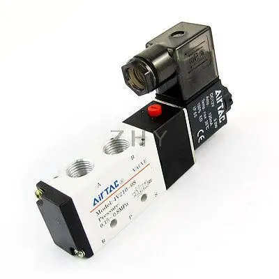 

DC 12V 3.0W 120mA Inner Guide 2 Position 5 Way Air Control Solenoid Valve