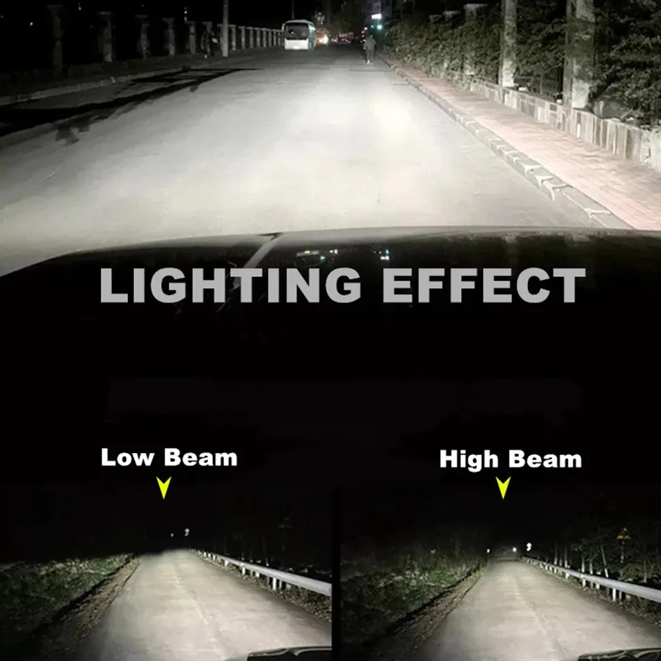 LED H7 H4 H1 H8 H11 9005 HB3 9006 HB4 Car Headlight Bulbs 360 25000 Lumens 6500K fog Light With SAMSUNG chip
