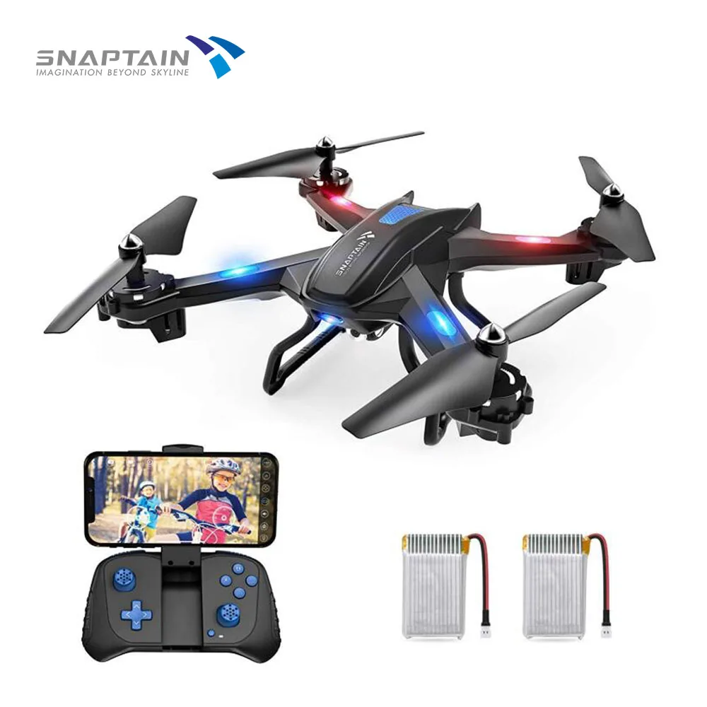 SNAPTAIN S5C Дрон Wi Fi FPV 720P HD Дрон камера Голос с контролем гравитационного датчика функция RTF один ключ взлет посадки для ребенка|Дроны с камерой| | АлиЭкспресс