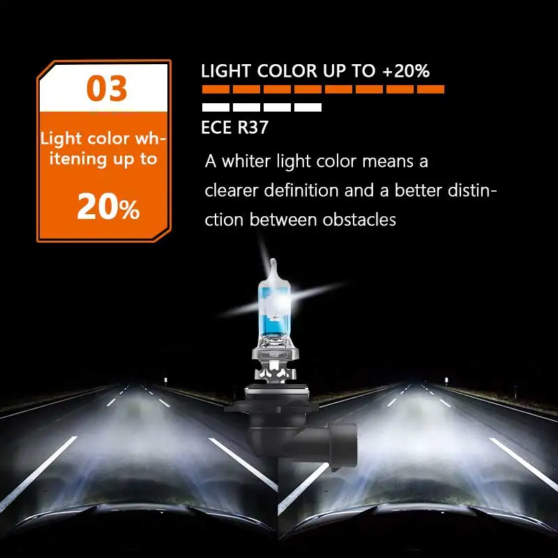 Osram H7 12v 55w 5000k 62210cba Px26d Cool Blue Advance Xenon Halogen Bulb  Car Headlight Hi/lo Beam More Brightness (2 Pcs) - Car Headlight  Bulbs(halogen) - AliExpress