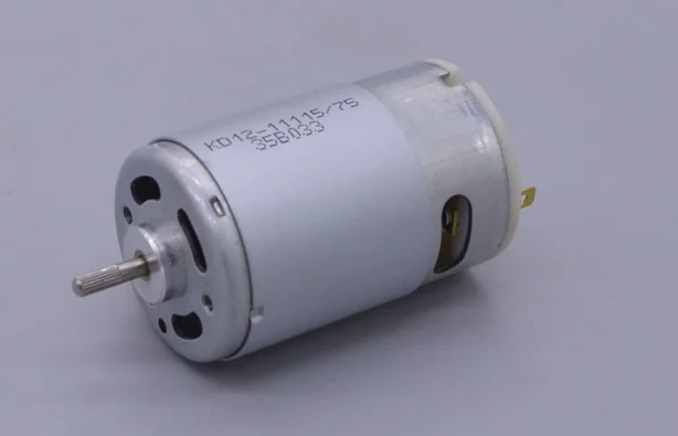 

DC 24V 120V 550 micro DC motor carbon brush 12 pole rotor Low speed high torque mute motor