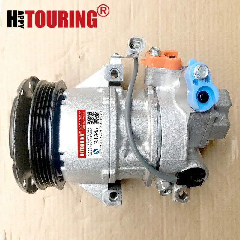5SER09C A/C AC Compressor For Toyota Yaris 2005-2011 Vitz Sienta 2003- Scion X 88310 52492 88310-52551 8831052492 8831052491 4pk |