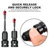 Universal Adaptive Wrench Adapter Socket Ratchet Torque Wrench Adapter 1/2 Inch Square to 1/4 Inch Hex Ratchet Socket Converter 5