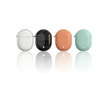 

Cases For Google Pixel Buds 2 Bluetooth Earphone Case With Carabiner Keychain Hook Silicone Protective Drop Proof Cover Case
