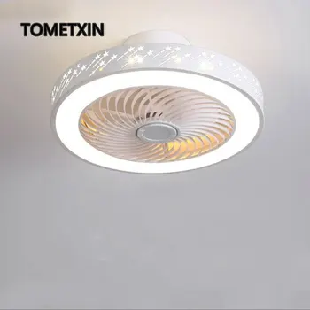 

smart app control ceiling fan fans with lights remote control for kids room bedroom home led light lamp meteor pineapple modern