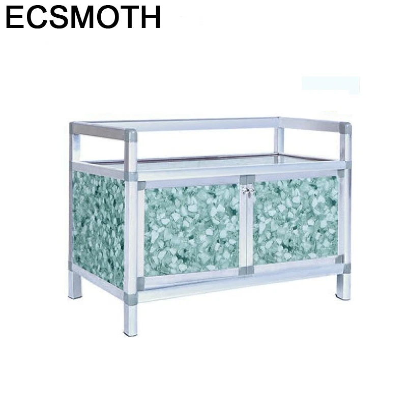 

Reclaimed Aparadores Console Tea China Side Tables Aluminum Alloy Cupboard Kitchen Furniture Meuble Buffet Cabinet Sideboard