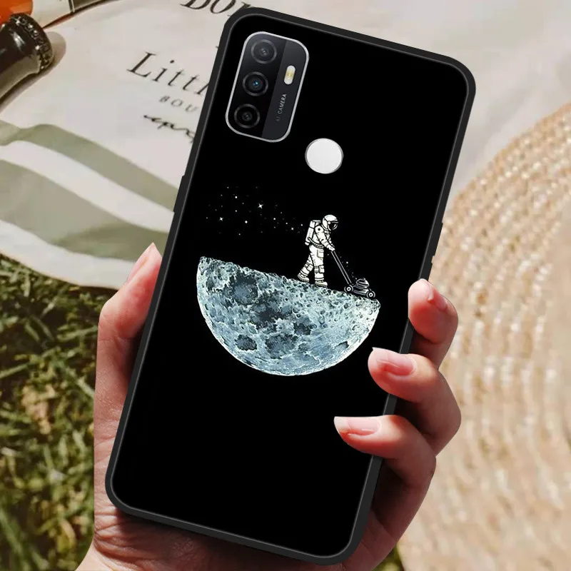 Cat and Wolf Painted Silicone Soft Phone Case - Artistic Back Cover s