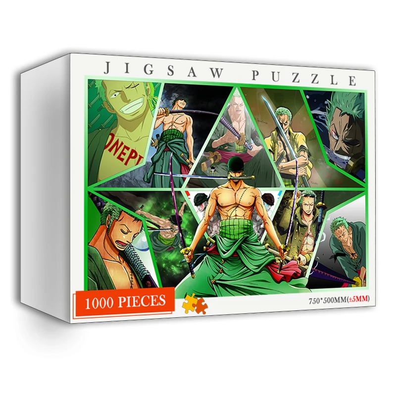 

1000 Pieces Puzzle Cartoon Anime DIY Jigsaw Wooden Assembling Games for Adults Reduce Stress Toy 1000 Pieces Wooden Puzzles Toys