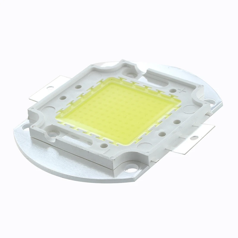 Топ!-DC 32-34 V 100W 7500 LM 6500K высокой мощности Светодиодный индикатор питания чип-белый