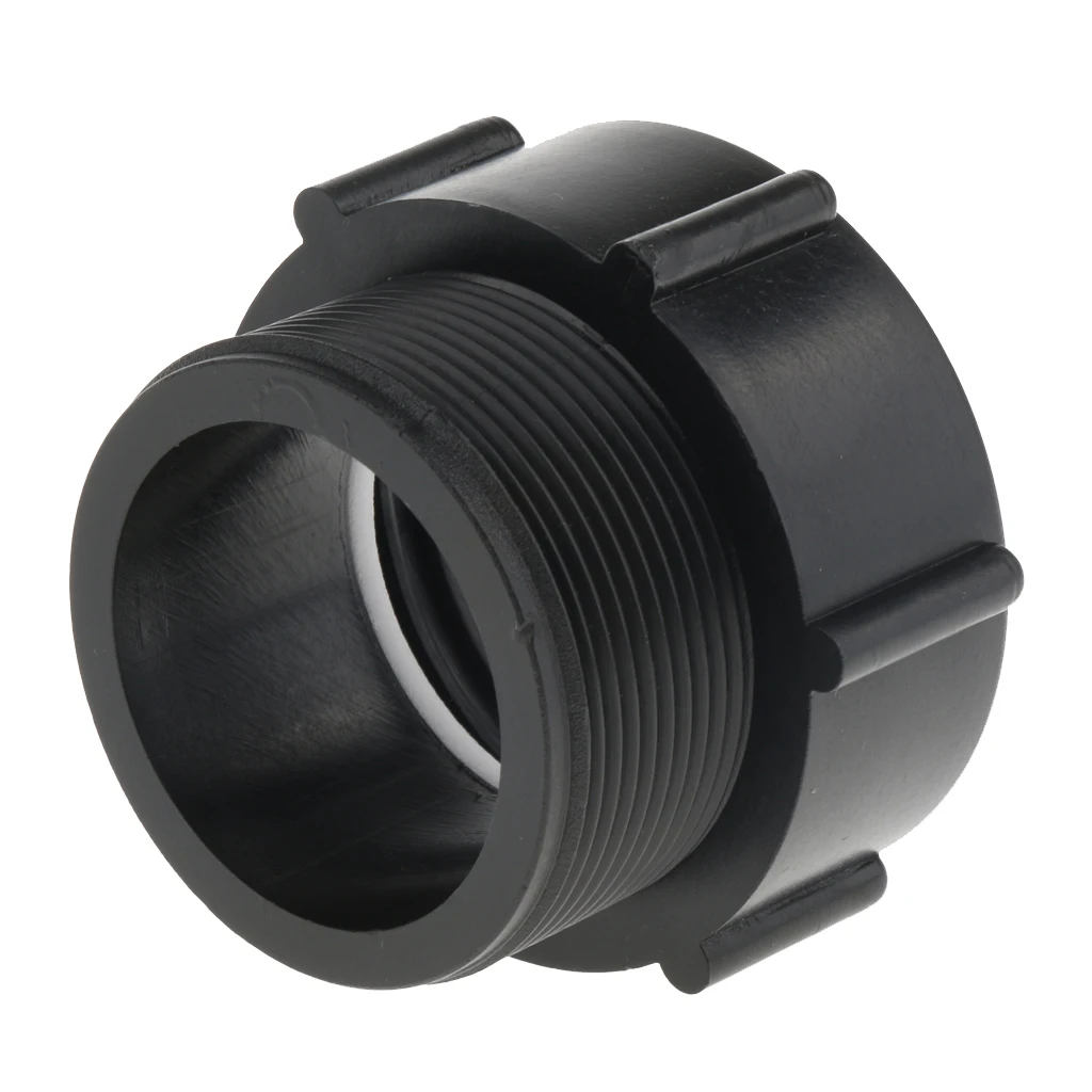 Premium 2 inch IBC Tote Valve Adapter Connector IBC Tank Container Fittings for DN50 BSP Pipes Hoses, Easy to Install