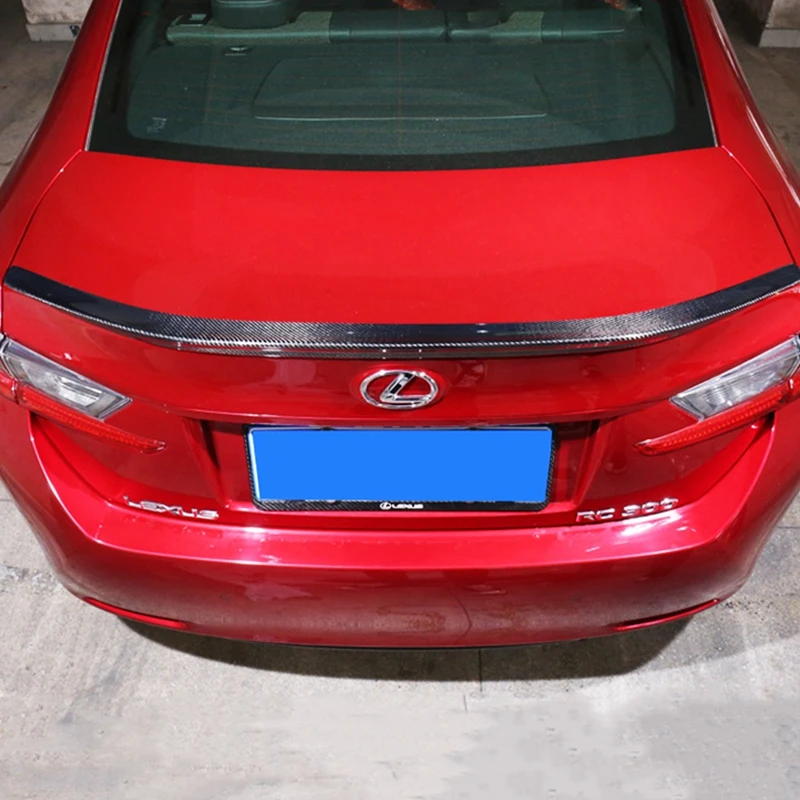 Для lexus rc300 200t RC350 спойлер RC200 углеродного волокна задний спойлер, крыло, багажник из углеродного волокна