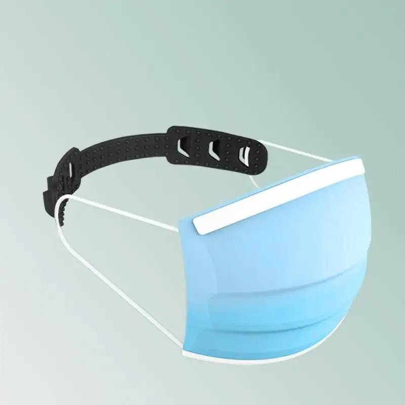 

3PCS Third Gear Adjustable Anti-Slip Mask Ear Grips TPU Extension Hook Face Masks Buckle Holder Accessories Ffp2 Ffp3 TSLM1