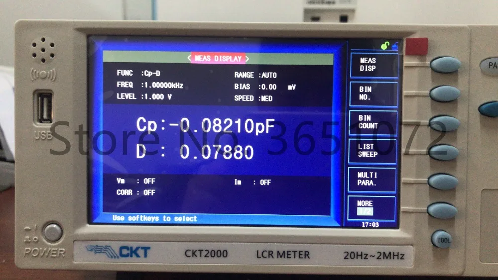 CKT2000 точность цифровой измеритель иммитанса постоянной ёмкости, универсальный конденсатор метр с 20 Гц-2 МГц высокочастотный измеритель RLC