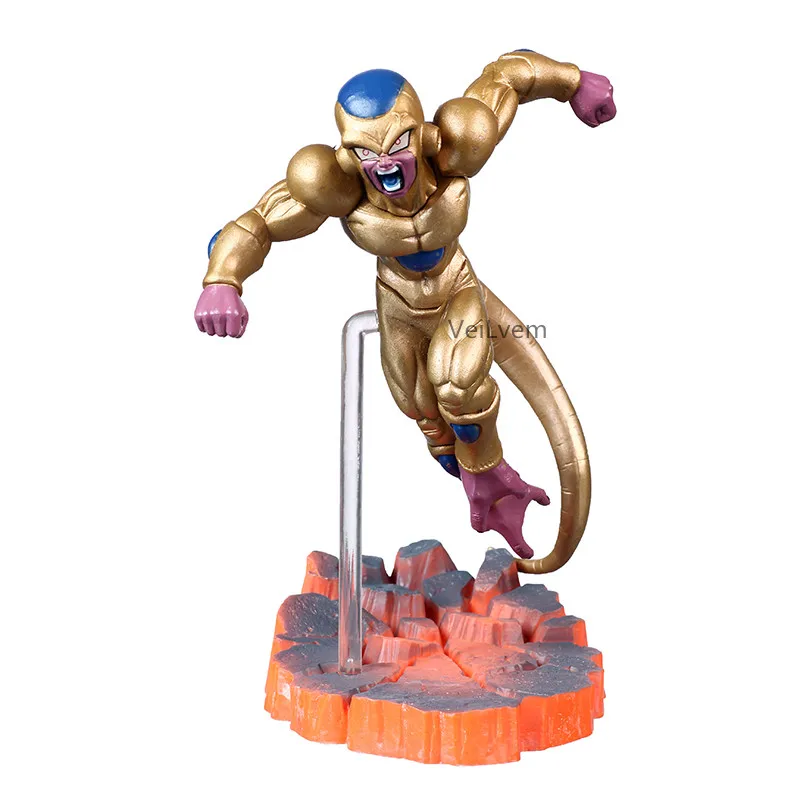 Dragon Ball Z Resurrection F Golden Frieza freeza морозильник против Гоку фигурка модель игрушки ПВХ Коллекционная кукла - Цвет: WS37