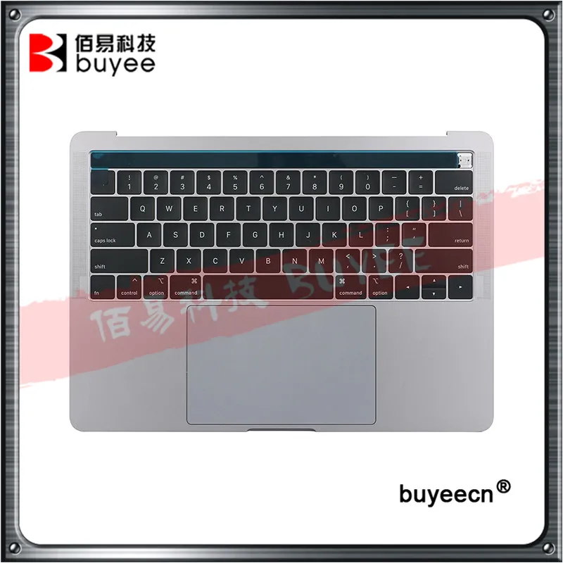 1" A1989 Упор для рук Topcase Для Macbook PRO retina A1989 США клавиатура+ трекпад+ батарея в сборе серый серебристый
