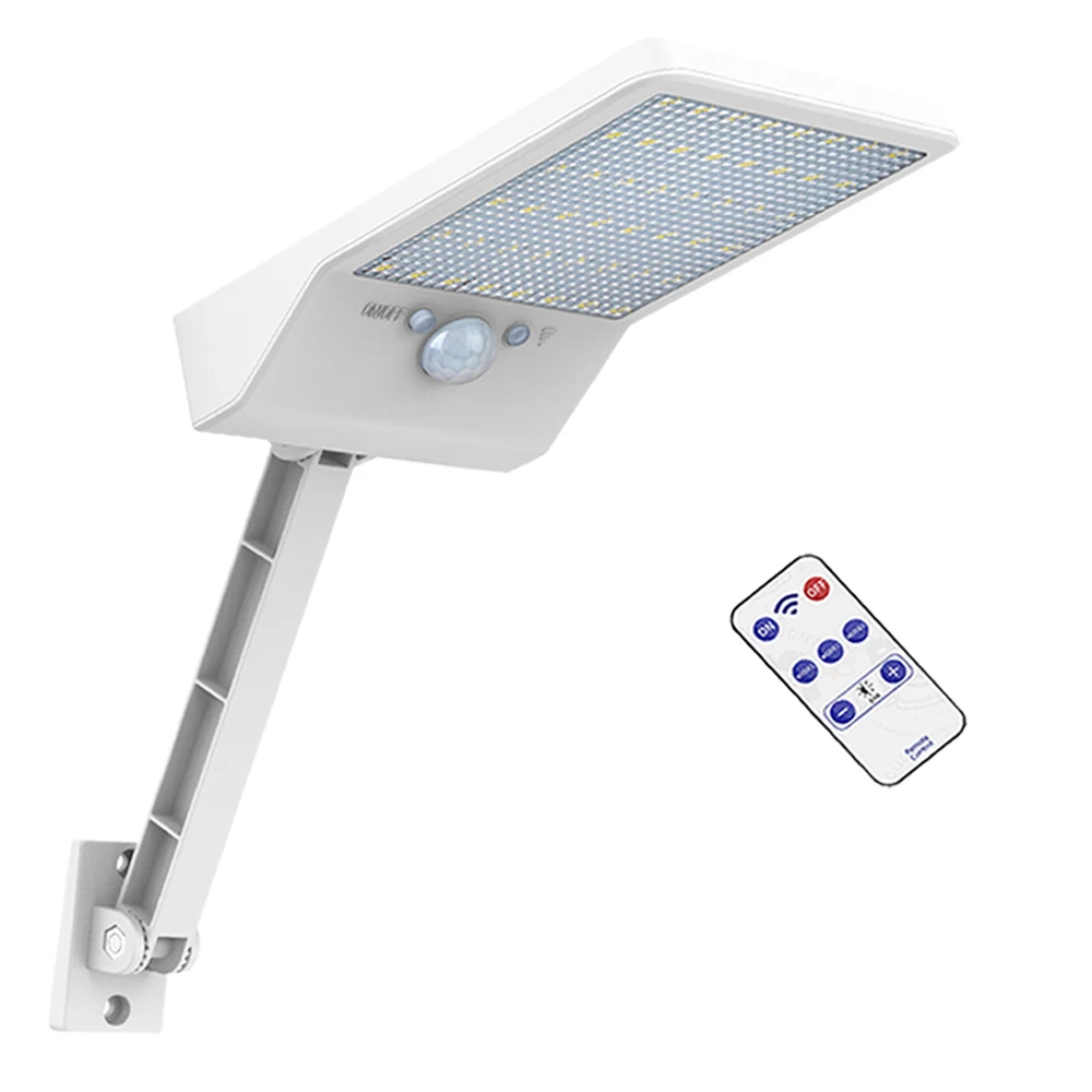 48 LED Solar porch Lamp Garden Wall Light Outdoor Waterproof Ip65 Lights PIR Motion Sensor remote controller#3