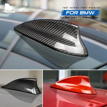 

For BMW E90 E92 E46 E36 E60 E70 F20 F30 F10 F22 F31 F15 F21 G30 G20 G01 G05 G07 Carbon fiber antenna cover decoration