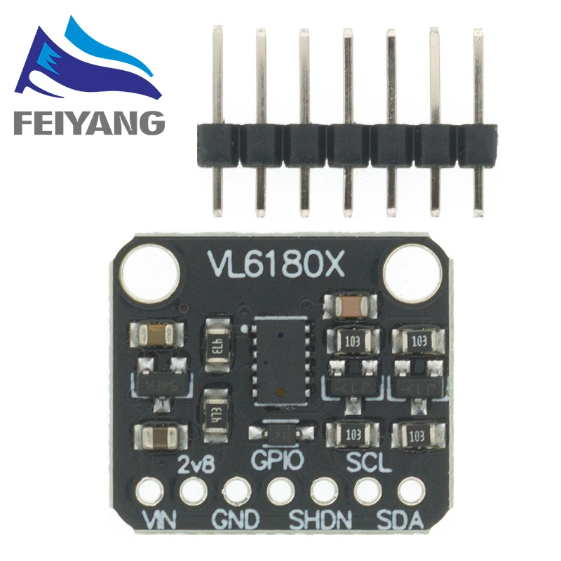 1 шт. оптический датчик дальности VL6180 VL6180X интерфейс Arduino I2C 3 В 5 | Электронные
