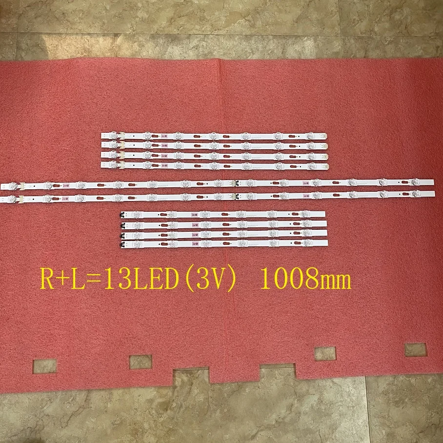 LED backlight For UE50MU6100 UE50MU6125K UE50KU6000W UE50KU6000U UE50KU6000K UE50MU6100W UE50MU6100U UE50MU6100K V6DU-500DCA-R2