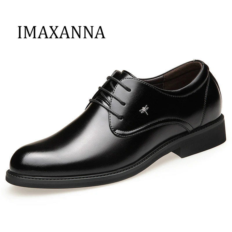 IMAXANNA/Мужская обувь из натуральной кожи Мужская модельная кожаная Брендовая