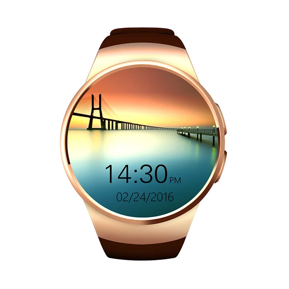 Card Instert Kw18 Smart Watch Heart Rate Monitoring Pedometer Touch Screen Bluetooth Watch Phone