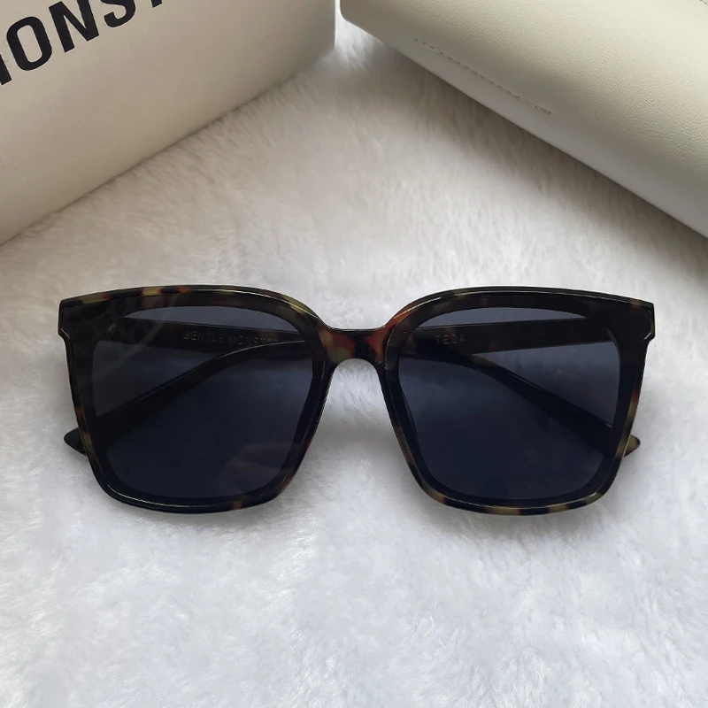 big sunglasses 2022 Brand New Women GM Sunglasses Gentle Design Big Frame Sun glasses Woman Vintage Monster Sunglass Original Box Package TEGA women's sunglasses