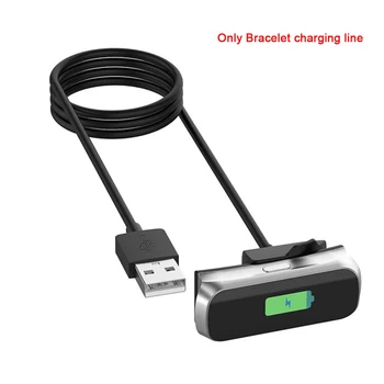 

Charging Cable With Clip Smart Bracelet Office Home Portable Easy Use Travel USB Data Transmission For Galaxy Fit E SM-R375