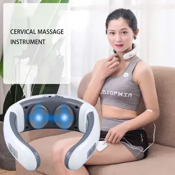 

Vertebra Massage Instrument Electromagnetic Shock Pulse Cervical Physiotherapy Instrument Multi-function Cervical Massager